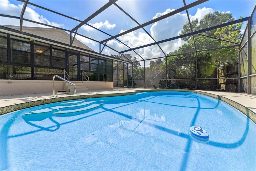 Screened In-Ground Pool and Deck