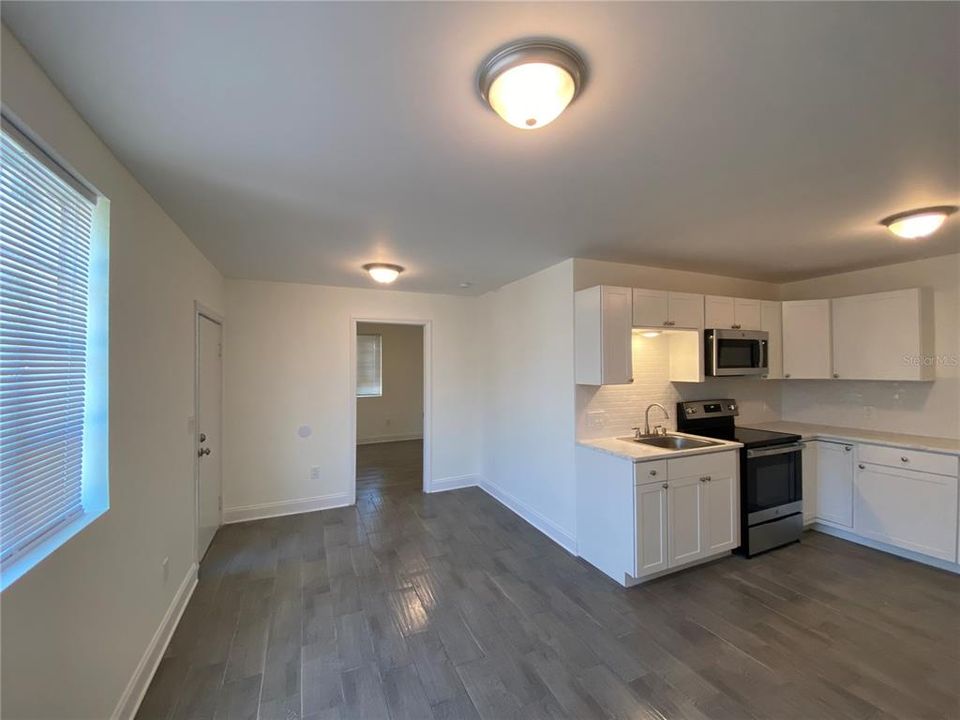 1205 unit A - kitchen/ living room