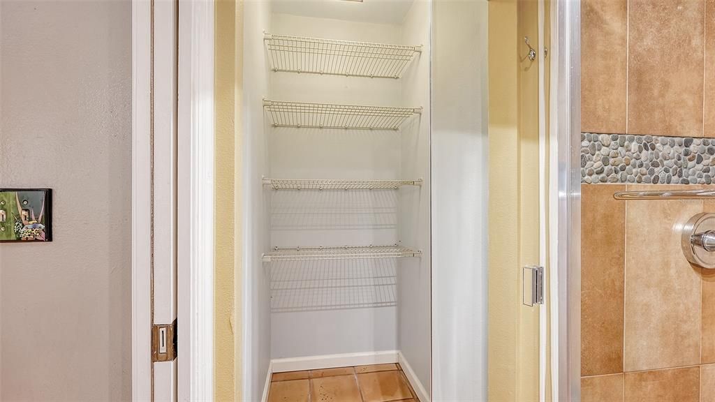 Master Linen closet