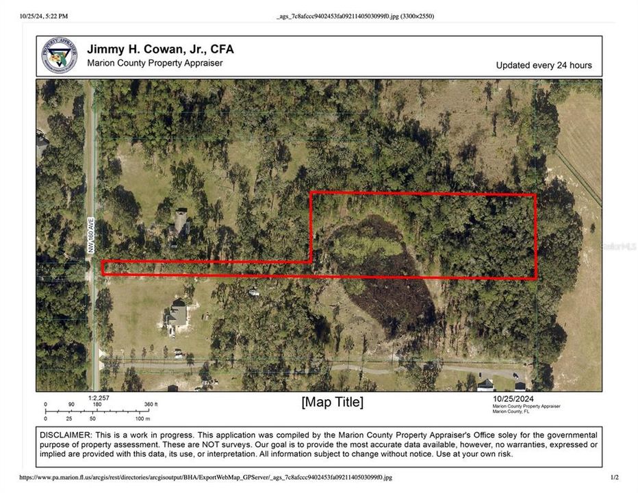 待售: $119,700 (4.45 acres)