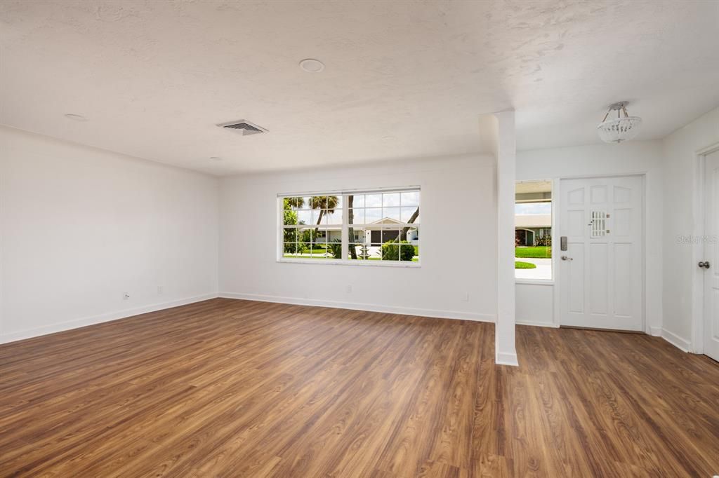 Front Entrance/Living Room