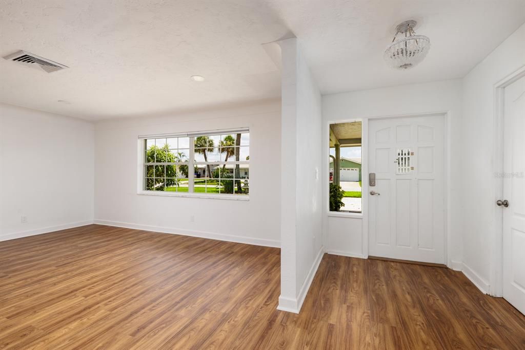 Front Entrance/Living Room