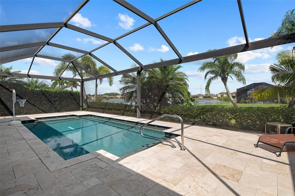 Heated Saltwater Pool w Water views