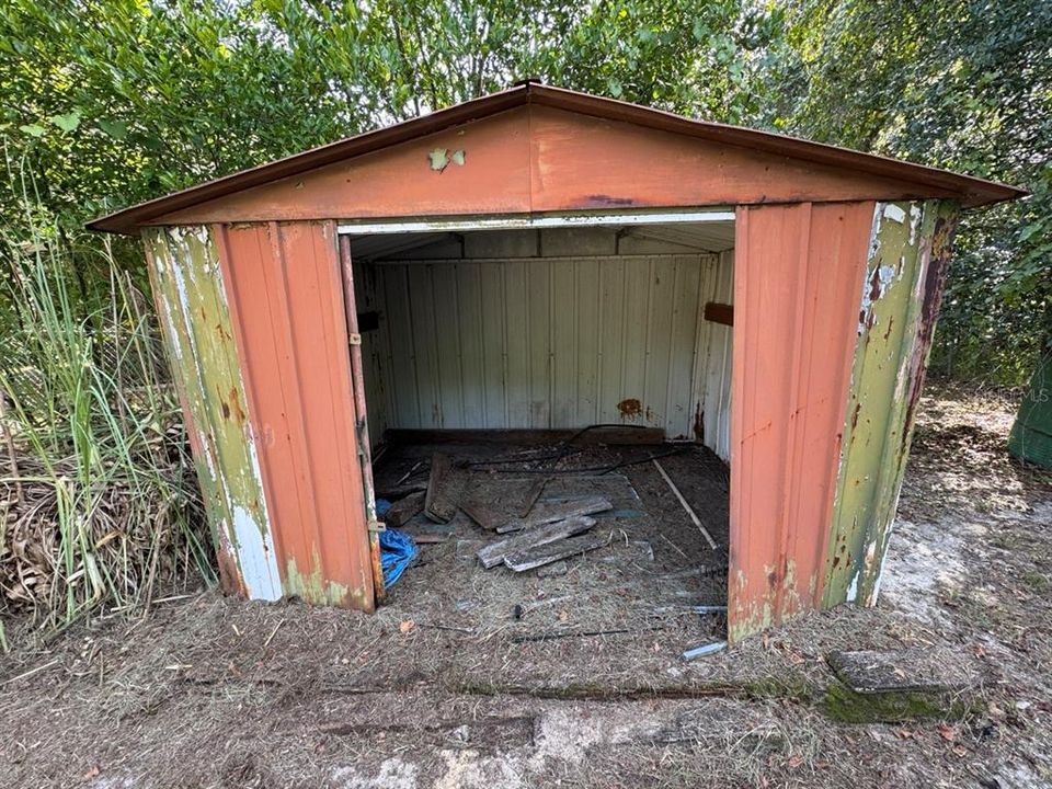 Old Metal Shed