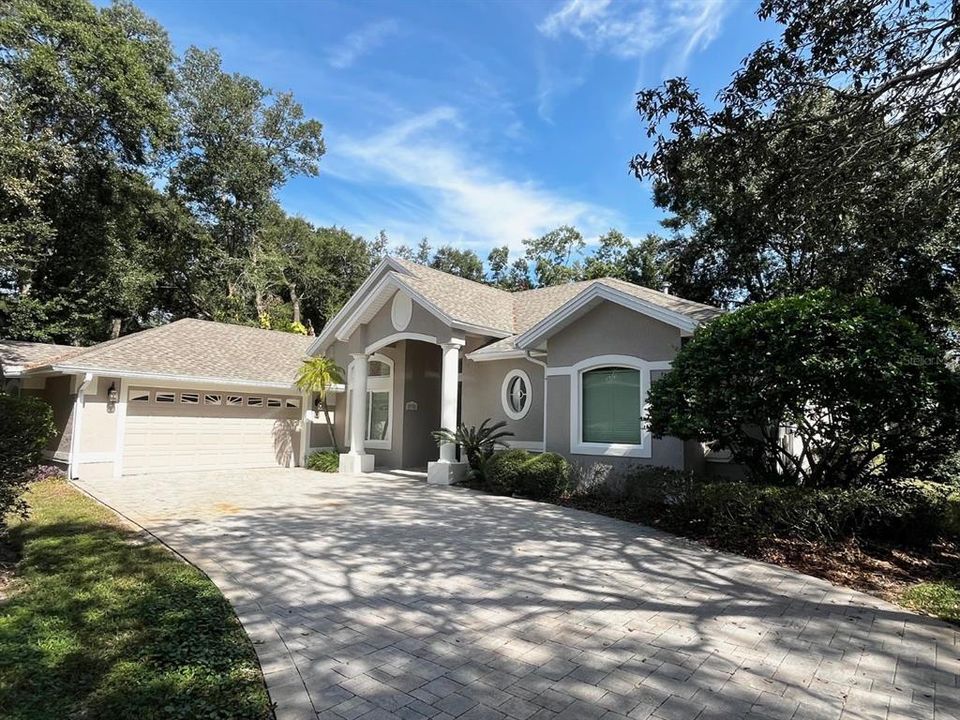 Front of home facing West