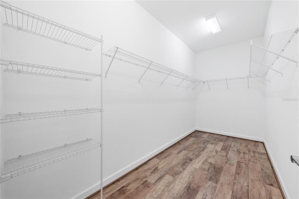 Primary Walk in Closet