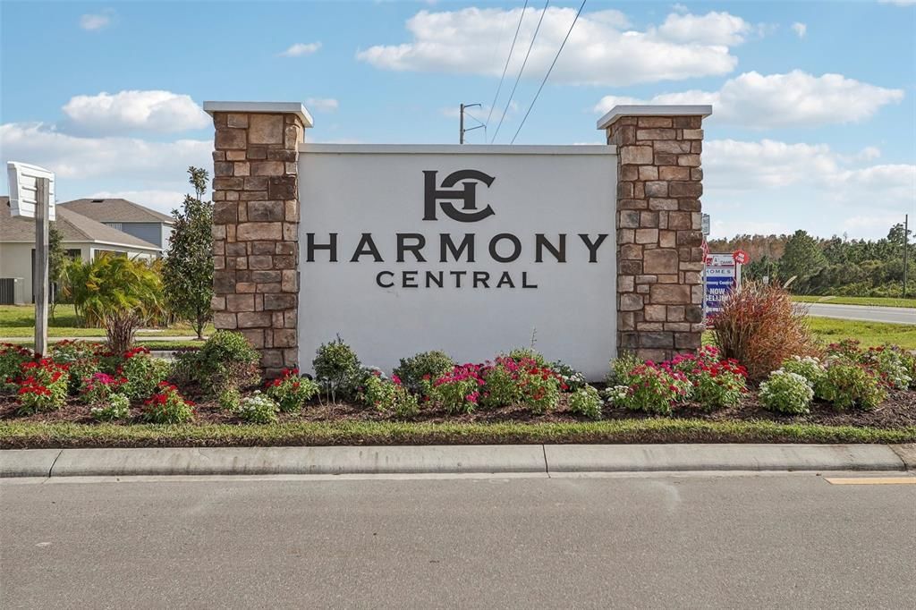 Harmony Central Community Entrance