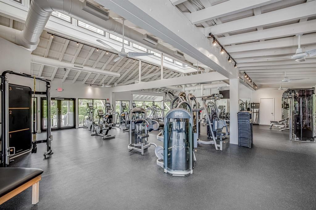 Recently renovated and expanded fitness center! Best on the Island!