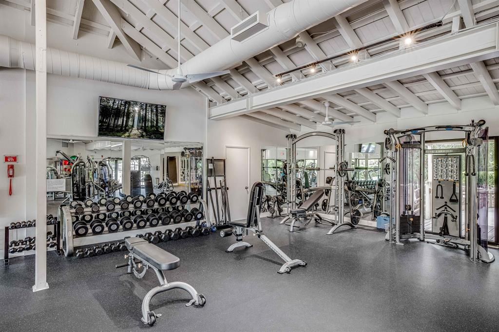 Recently renovated and expanded fitness center! Best on the Island! Personal Trainer  available!