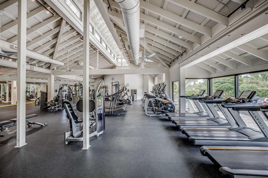 Recently renovated and expanded fitness center! Best on the Island!