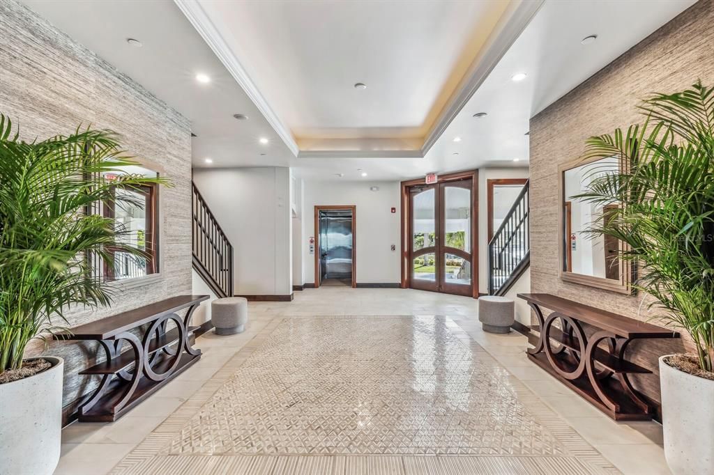 Entrance to the main dining room on first floor (ALL floors have elevator access!)