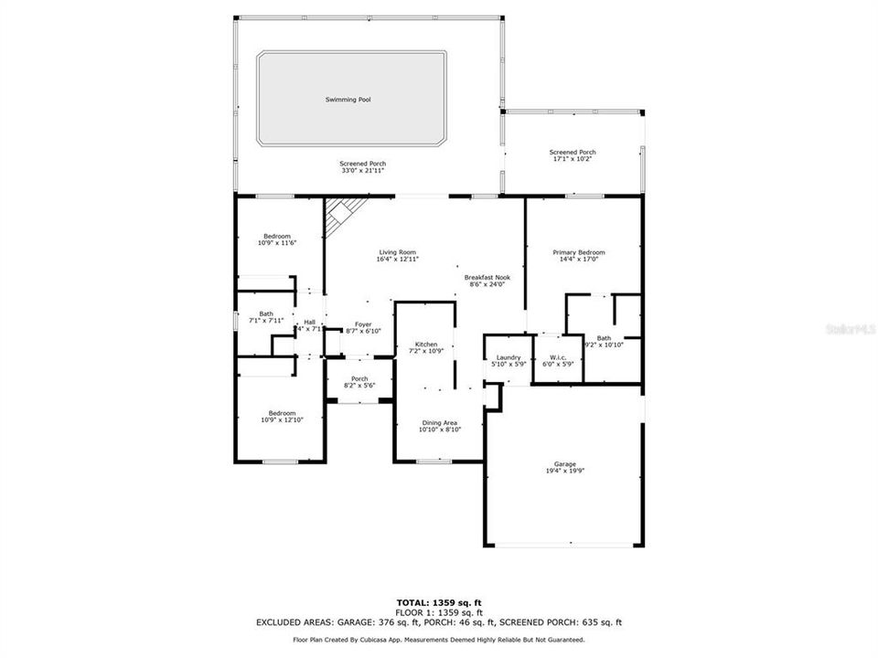 На продажу: $249,900 (3 спален, 2 ванн, 1487 Квадратных фут)