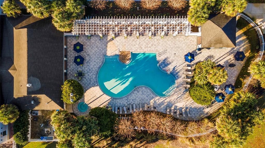 COMMUNITY POOL WITH HOT TUB