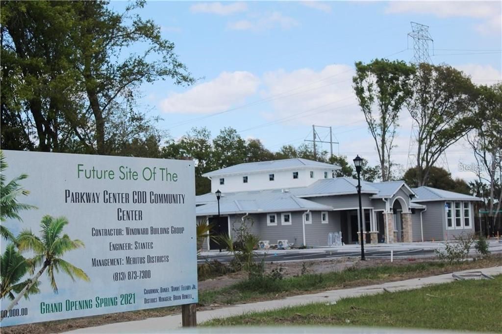 Parkway Community Center NOW COMPLETED