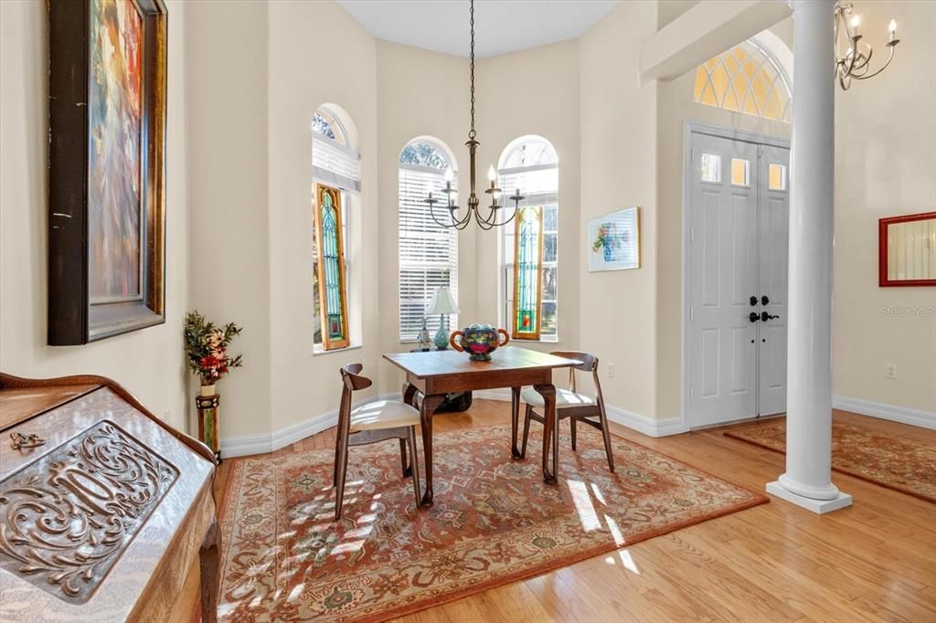 Dining Area at inside front entrance