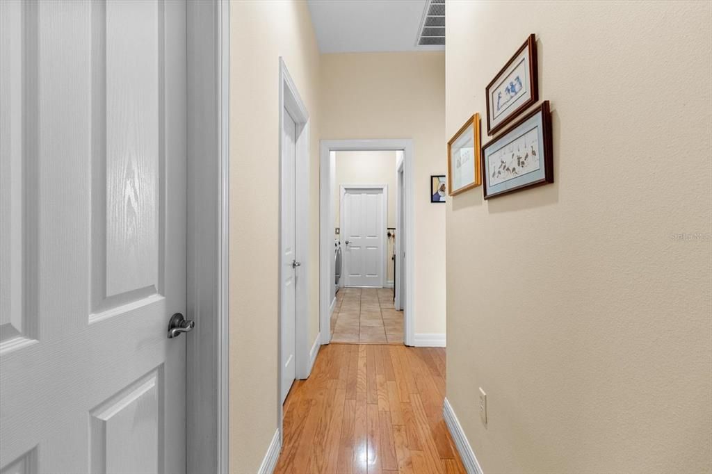 Hallway to Bedrooms 3 and 4