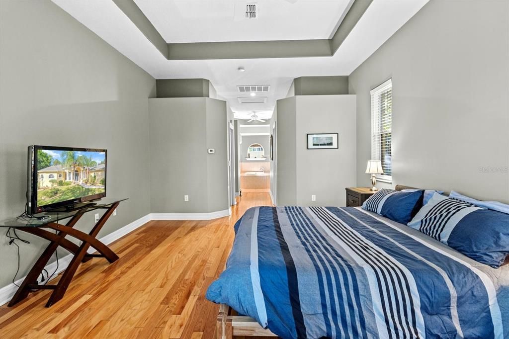 Master Suite with luxurious master bath