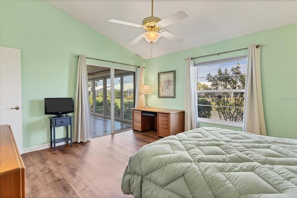 Master Suite W/walk-out to Lanai & water view