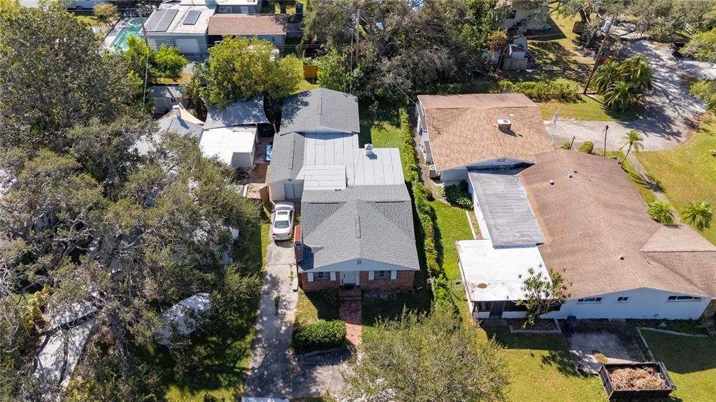 Aerial View of Home