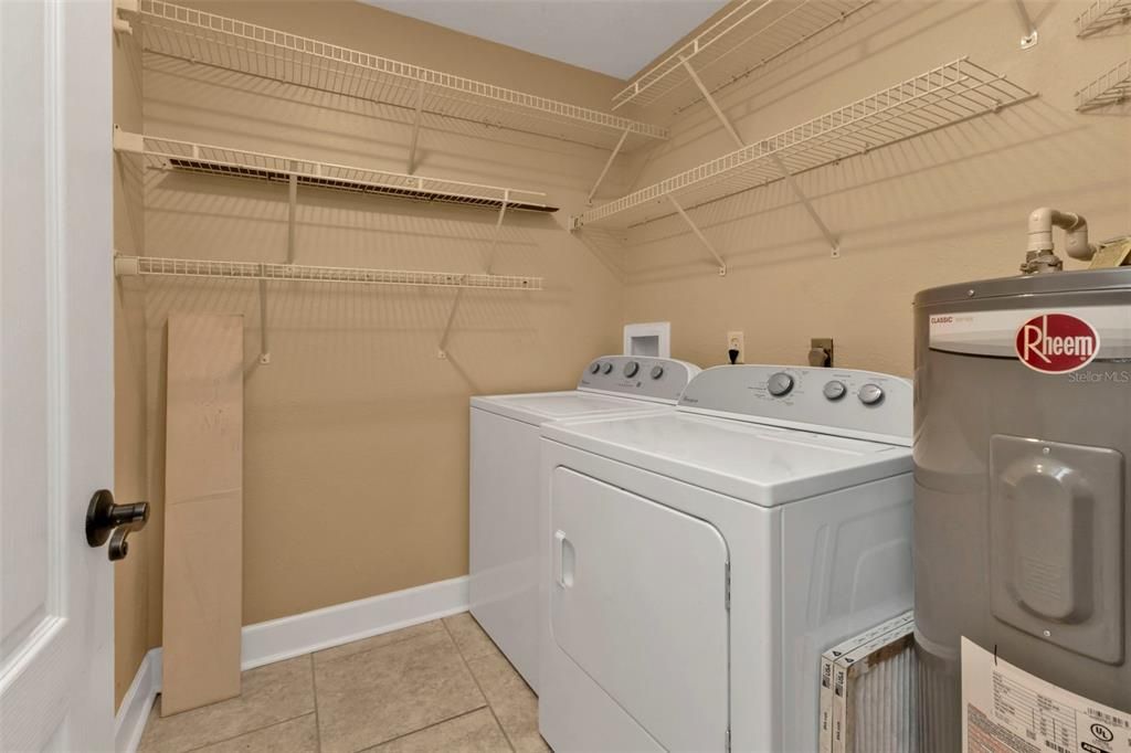 Laundry Room w FULL size washer & dryer