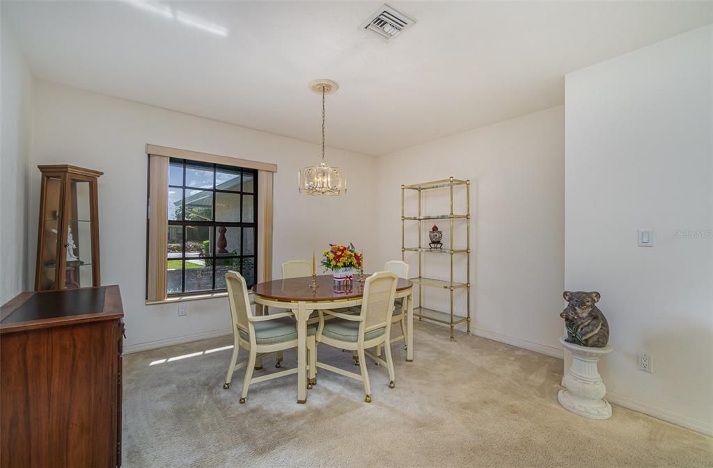 Formal dining space perfect for gatherings.