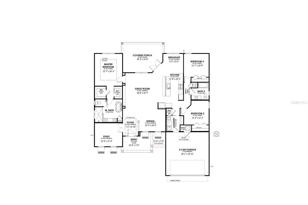 На продажу: $562,690 (3 спален, 2 ванн, 1955 Квадратных фут)