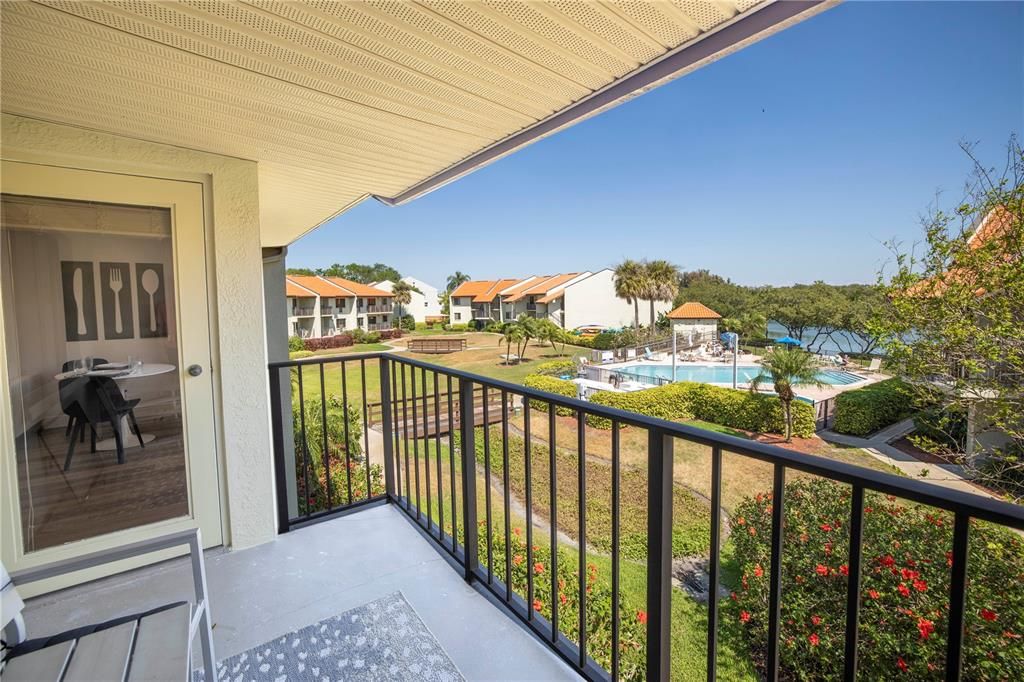 Balcony water view