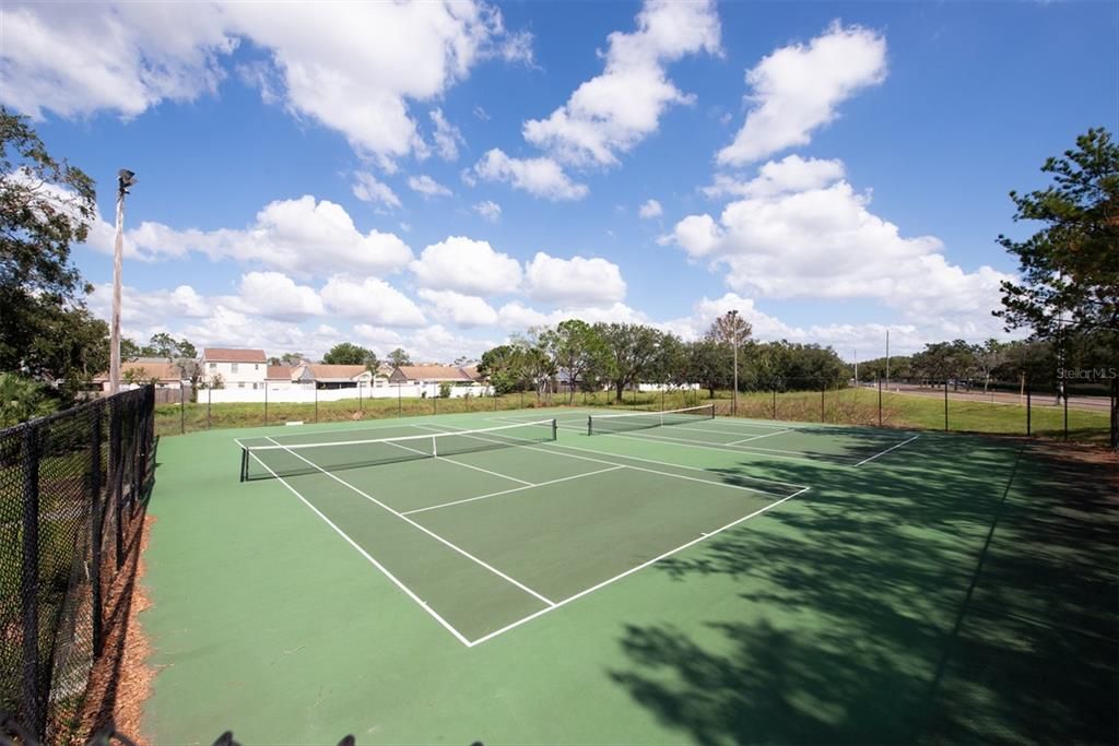 tennis courts