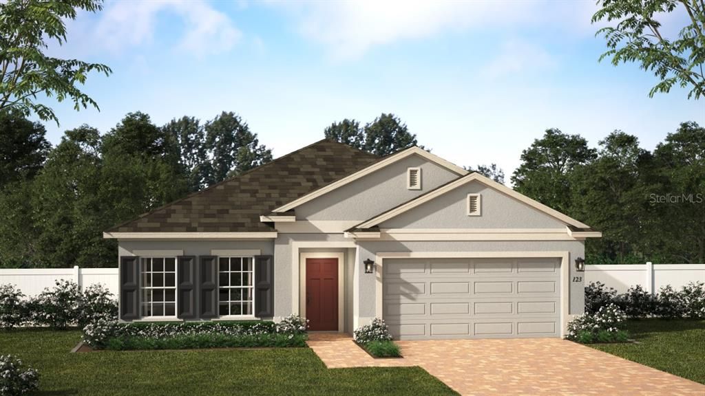 Front Exterior Rendering