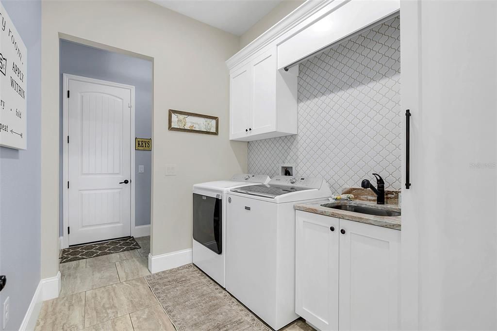 Laundry and Mud Room Downstairs