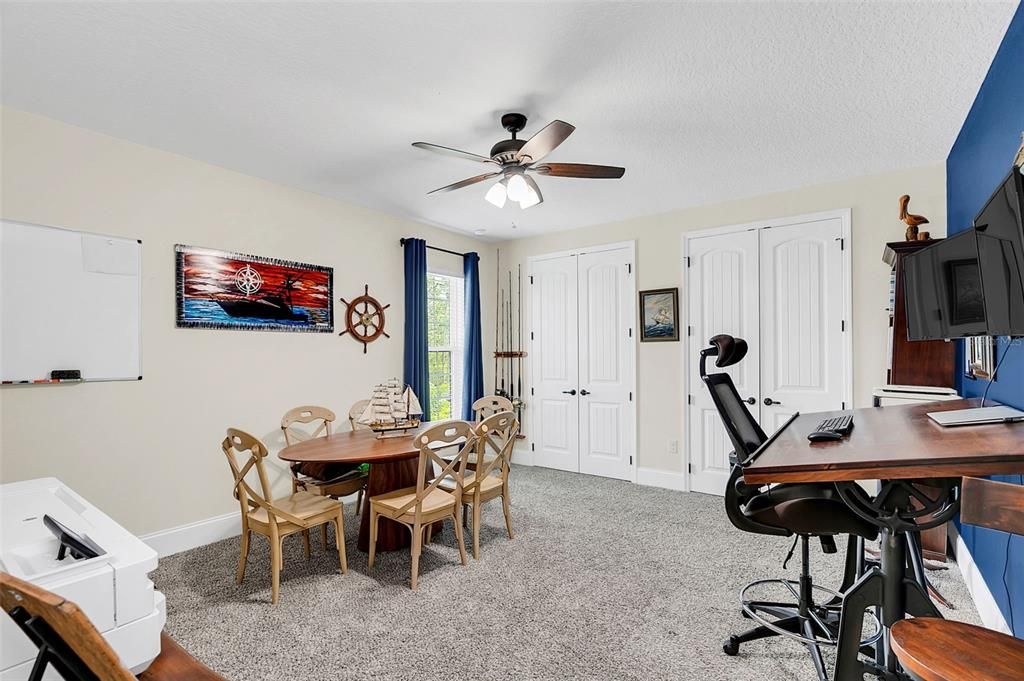 Bedroom 5 with 2 Built-In Closets