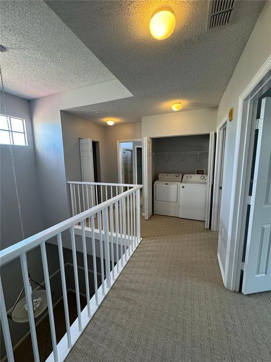 Hallway, Laundry Room Upstairs, Bedrooms