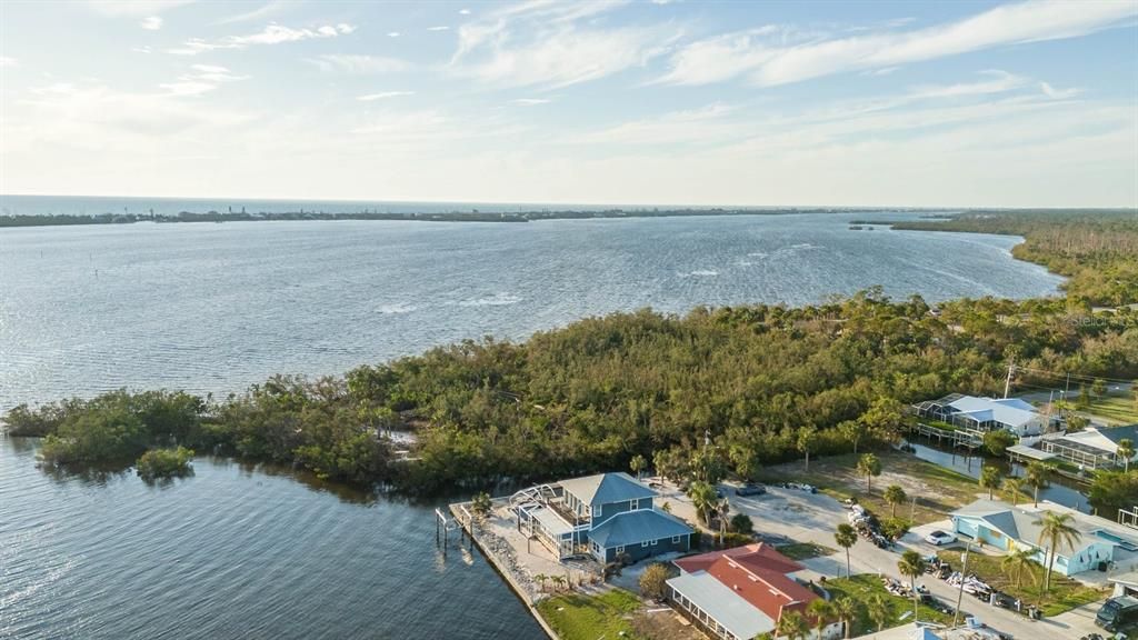 Home is bordered by LEMON BAY PARK on West side of canal.