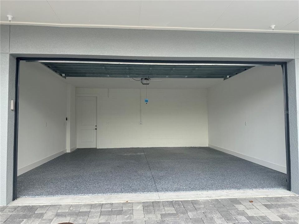 OVERSIZED 2 CAR GARAGE WIRED FOR FUTURE EV CHARGER