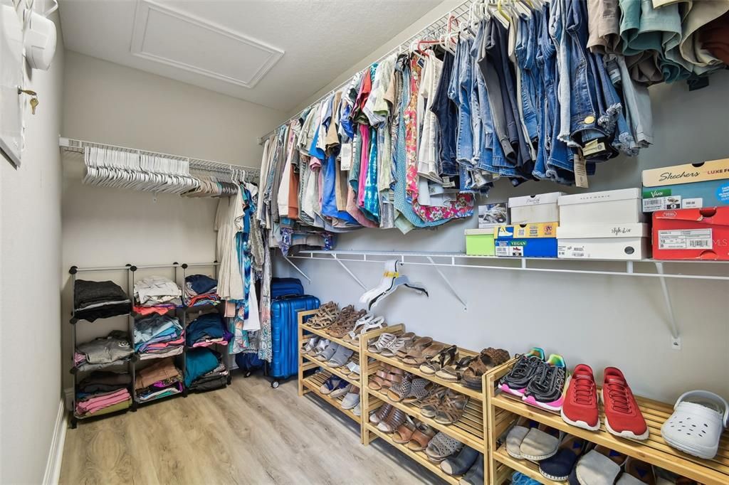 Primary Walk-in closet