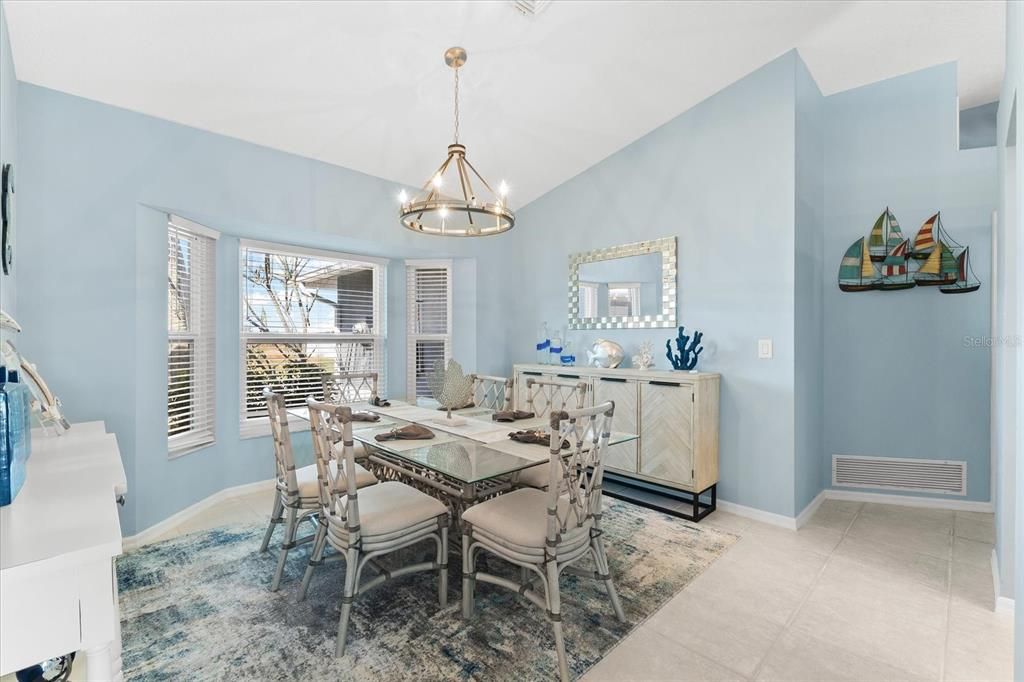 Elegant dining room