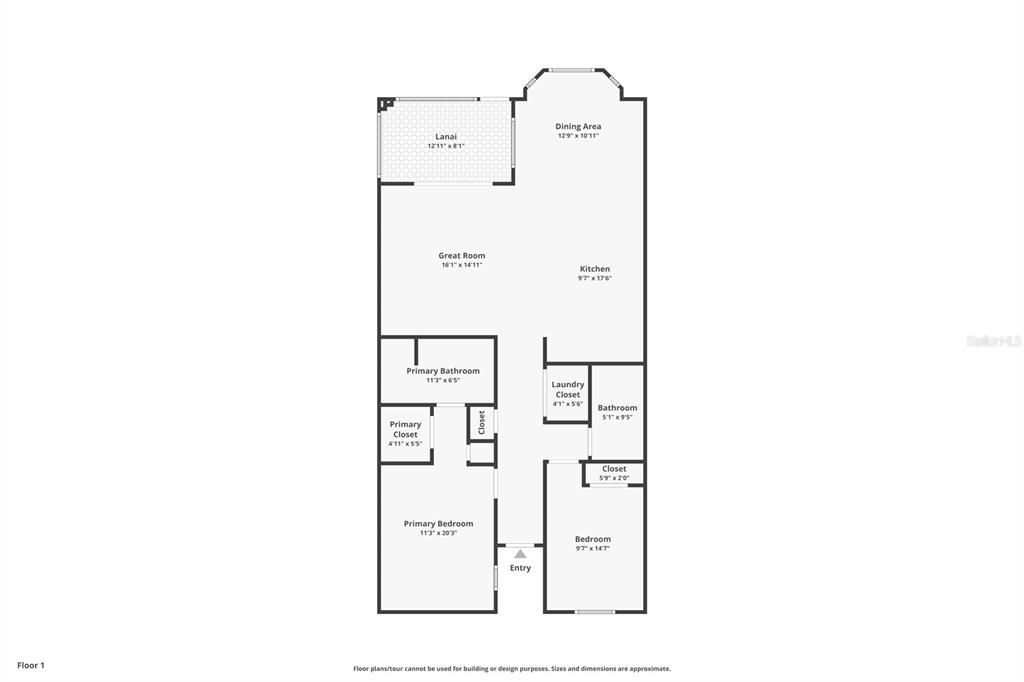 For Sale: $308,000 (2 beds, 2 baths, 1198 Square Feet)