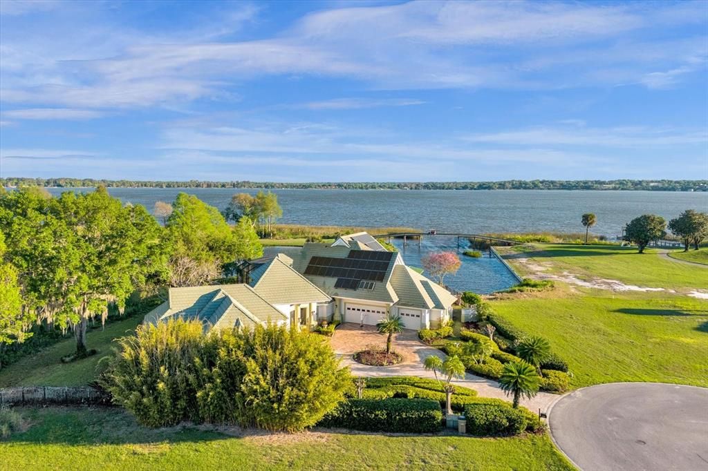 House with view of Lake Dora