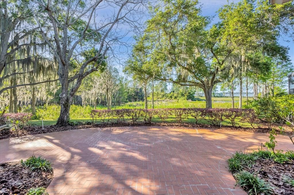 Private Patio off of Living Room