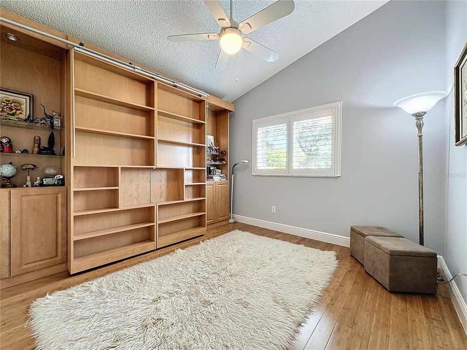 2nd bedroom  has built in murphy bed