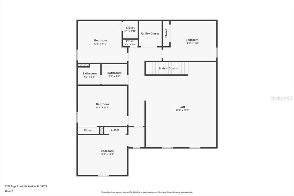 На продажу: $485,000 (6 спален, 3 ванн, 3362 Квадратных фут)