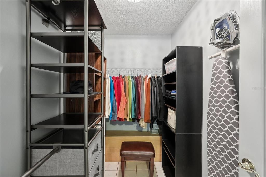 Inside Laundry Room converted to Winter Closet, can be put back easily