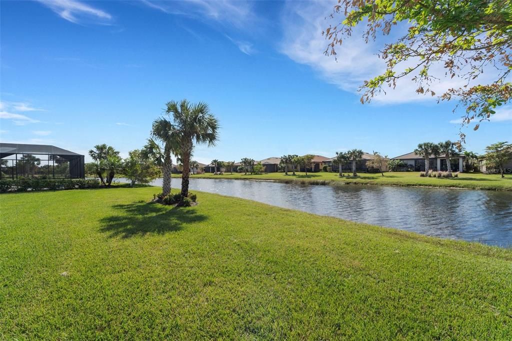 Canal/Pond in Rear.