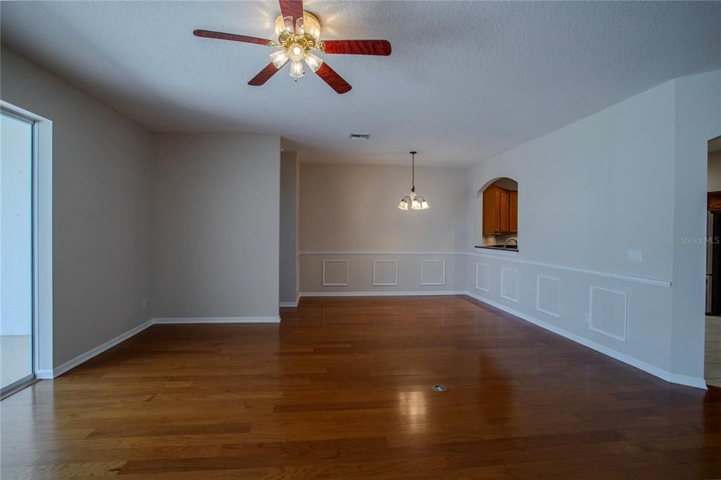 Dining Room with pass-thru to Kitchen