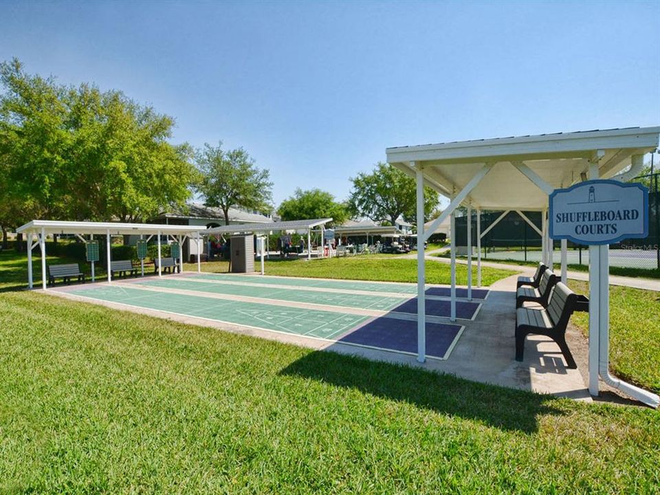 Shuffleboard and Bocce