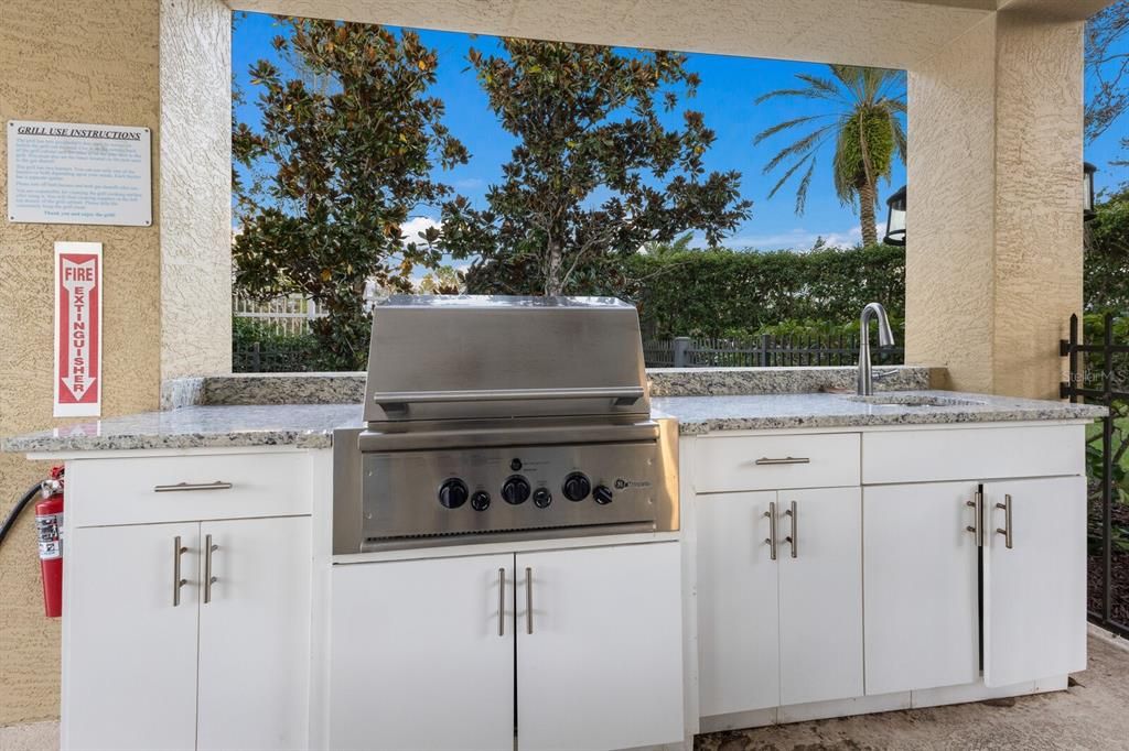 Presidio Community Outdoor Kitchen/Grill Area