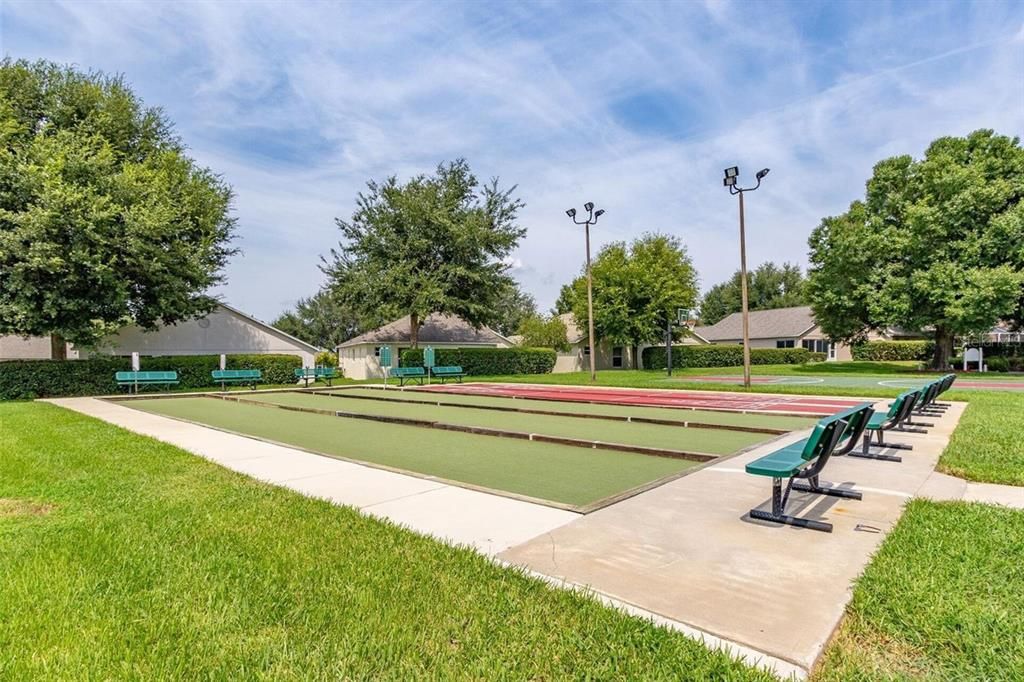 Bocce & Shuffleboard