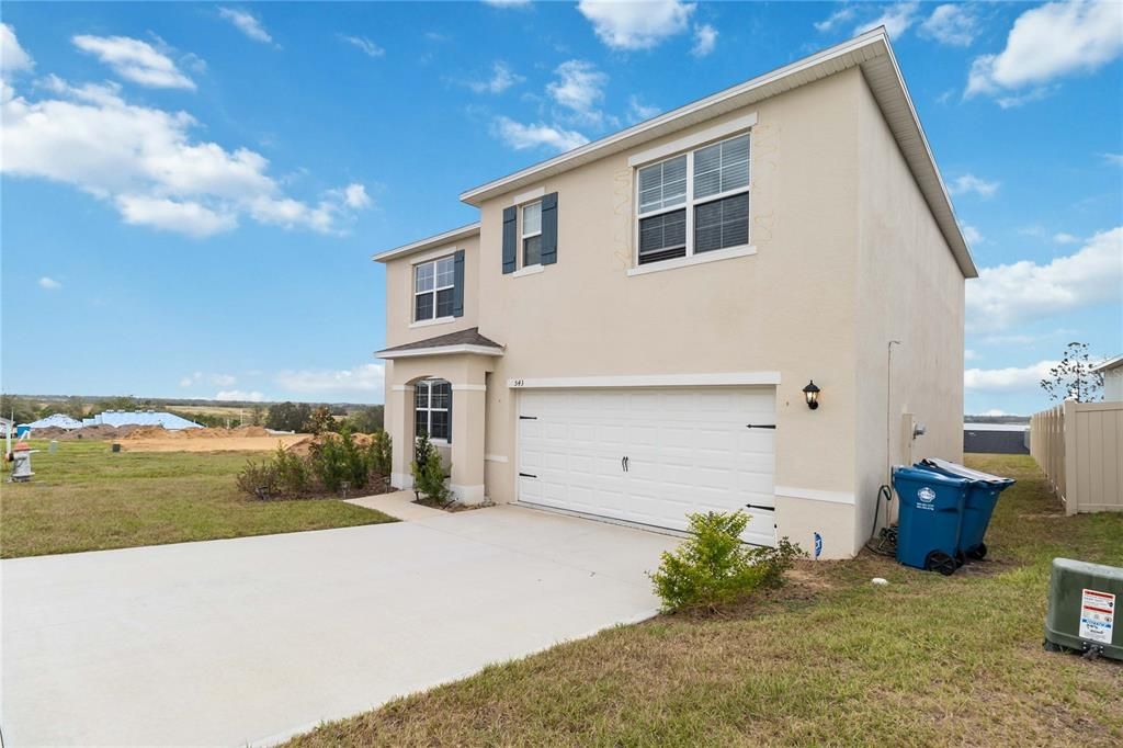 Frontal Exterior Driveway View