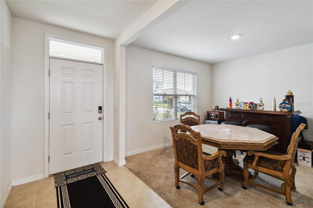 Front Foyer and Den/Study/Flex Space