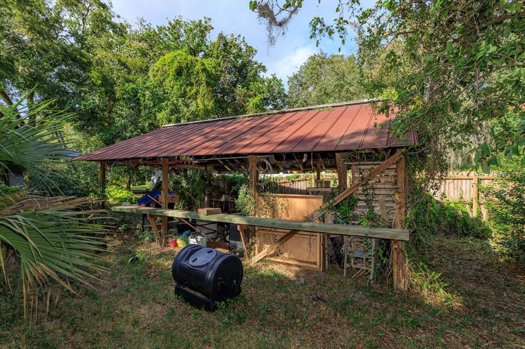 Boathouse with Compost Bin